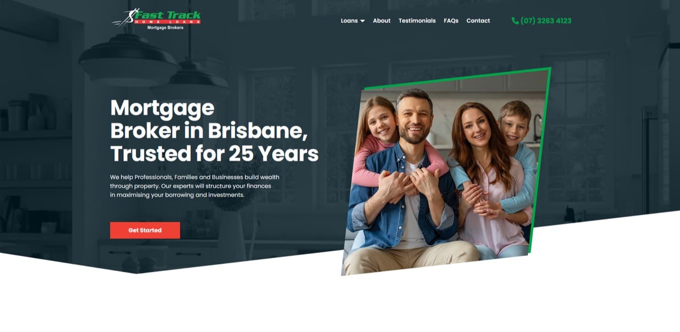 Fast Track Home Loans mortgage advisory website