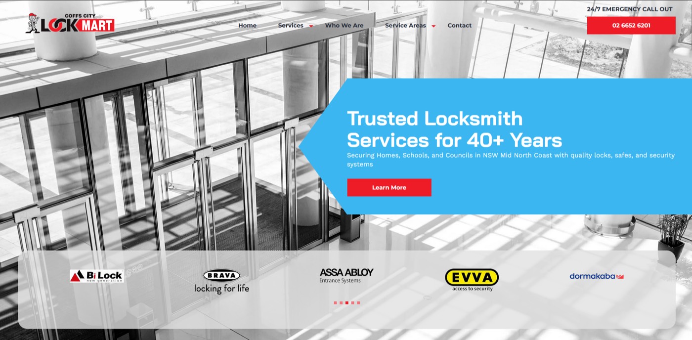 Coffs City Lockmart website