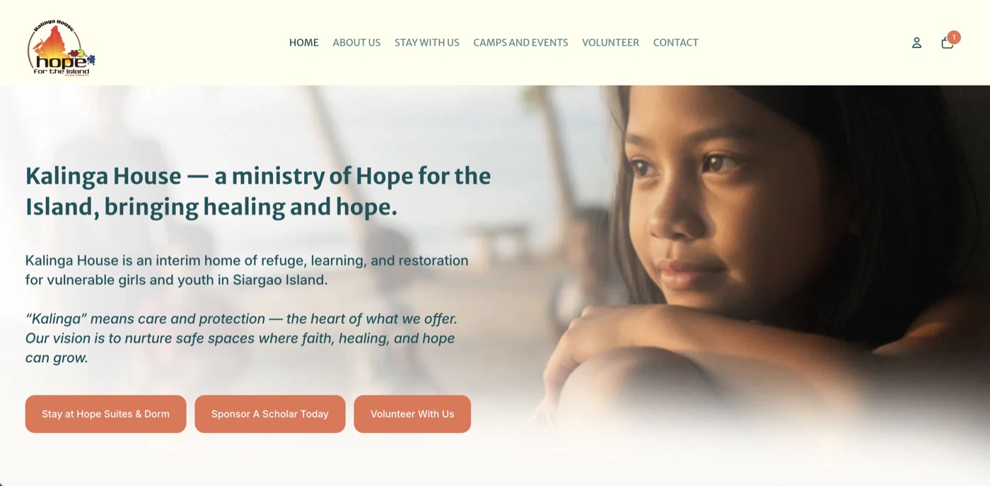 Kalinga House website